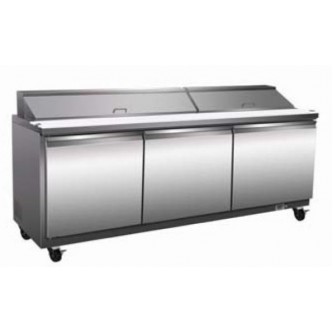 72" (18 Pans) Sandwich Prep Table (Serv-Ware)
